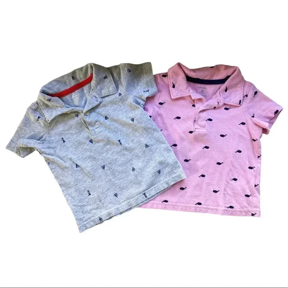 Carter’s | Bundle of Toddler Polos (18 mos) ⛵️ 🐳